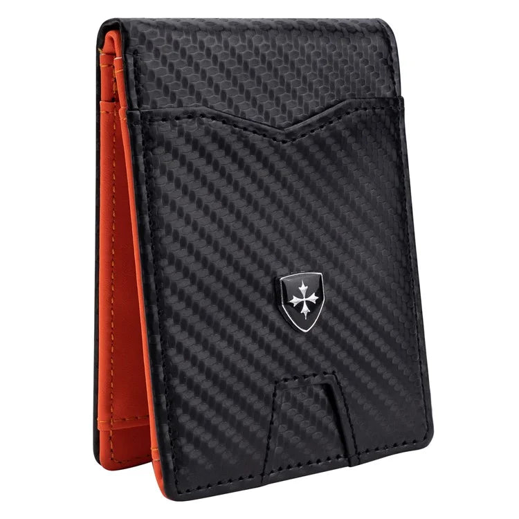 BAELLERRY K9315-K9316 Leather Wallet RFID Blocking Credit Card Holder Multi Card Case