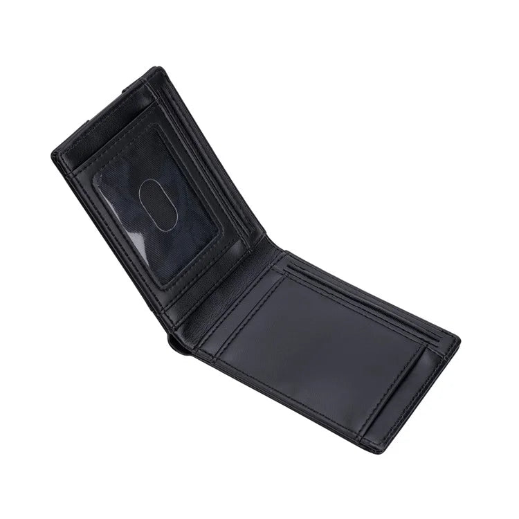 BAELLERRY K9315-K9316 Leather Wallet RFID Blocking Credit Card Holder Multi Card Case