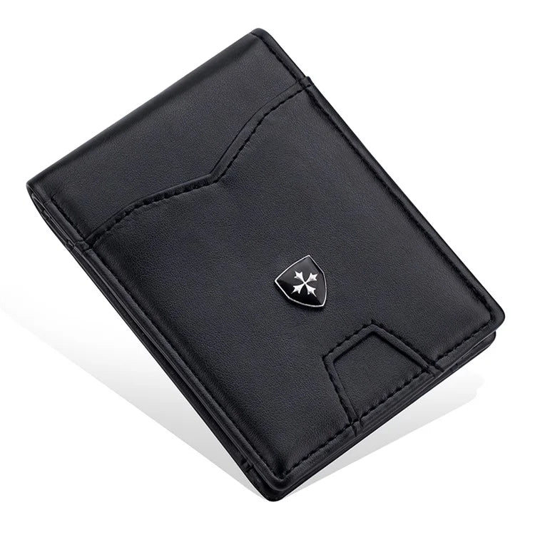 BAELLERRY K9315-K9316 Leather Wallet RFID Blocking Credit Card Holder Multi Card Case