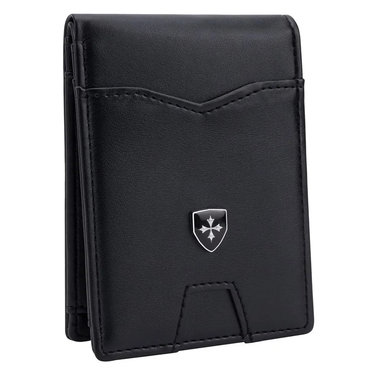 BAELLERRY K9315-K9316 Leather Wallet RFID Blocking Credit Card Holder Multi Card Case