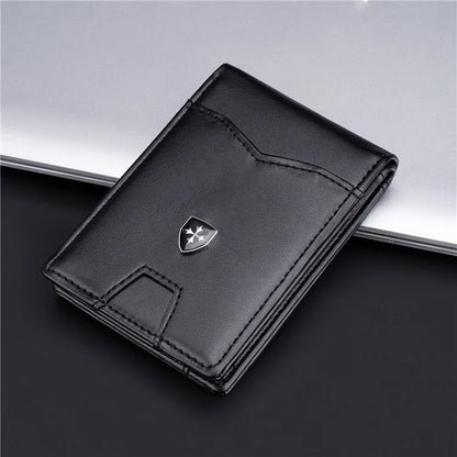 BAELLERRY K9315-K9316 Leather Wallet RFID Blocking Credit Card Holder Multi Card Case