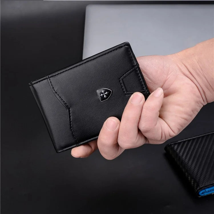 BAELLERRY K9315-K9316 Leather Wallet RFID Blocking Credit Card Holder Multi Card Case