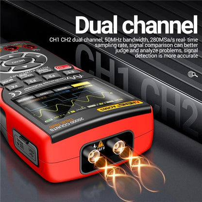 ANENG AOS03 Digital Oscilloscope Multimeter Signal Generator Waveform Output Handheld Multimeter