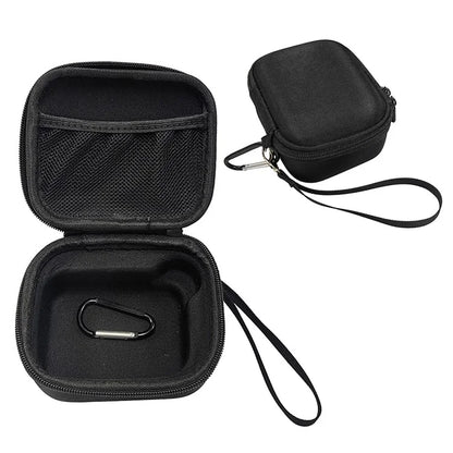 For JBL Go 4 Bluetooth Speaker Storage Bag Hard EVA Case with Hand Strap and Carabiner