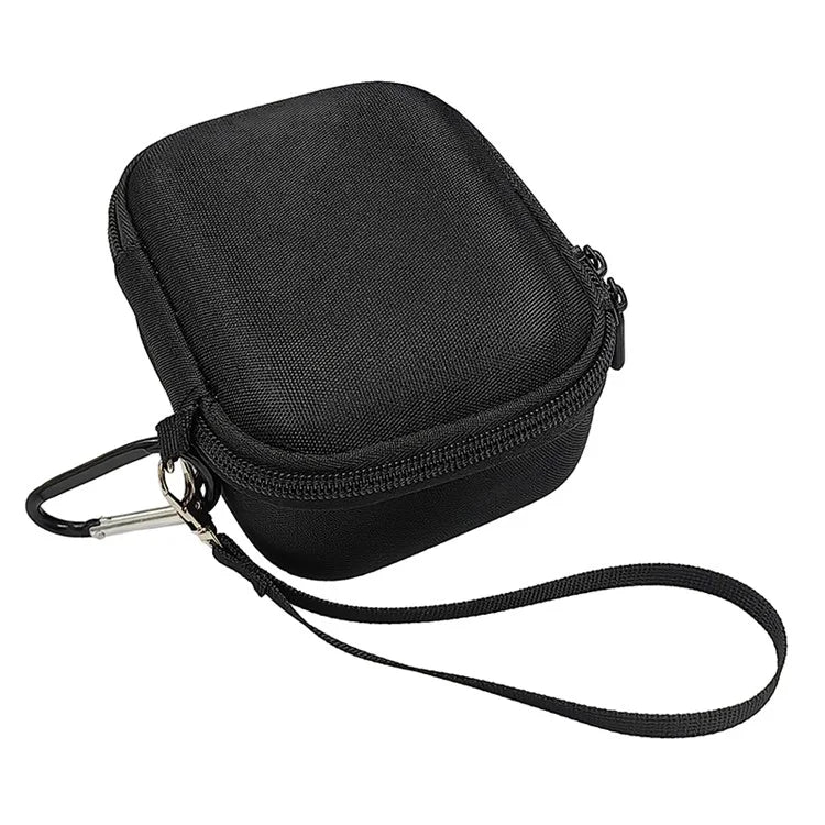 For JBL Go 4 Bluetooth Speaker Storage Bag Hard EVA Case with Hand Strap and Carabiner