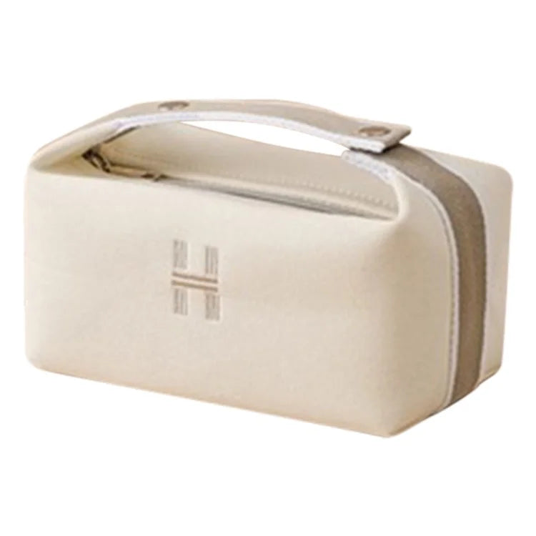 Canvas Waterproof Makeup Bag Wash Organizer Travel Portable Toiletries Storage Pouch