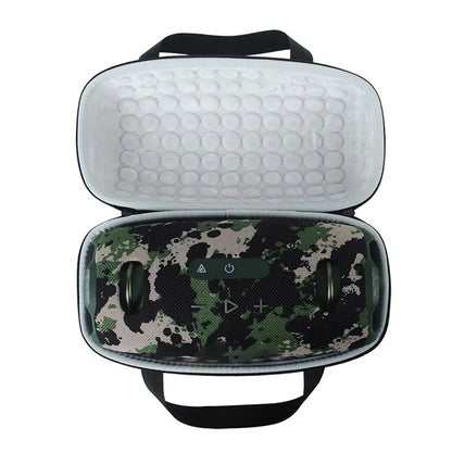 For JBL Xtreme 4 Bluetooth Speaker Storage Bag Oxford Cloth+ EVA Protective Case  /  Grey