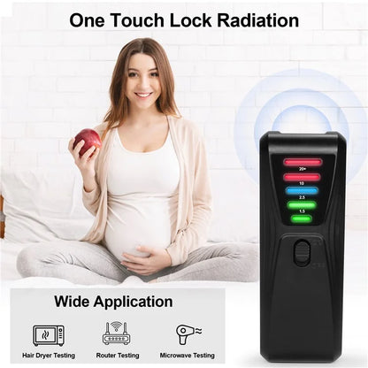 FS-2 Electric Magnetic Field Radiation Tester Portable 5 LED EMF Meter Detector