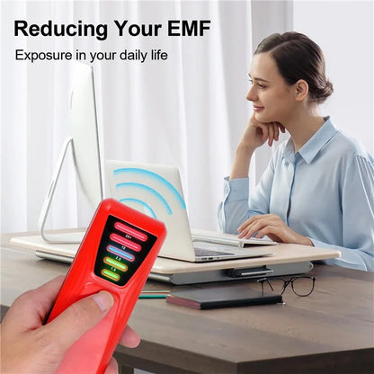 FS-2 Electric Magnetic Field Radiation Tester Portable 5 LED EMF Meter Detector