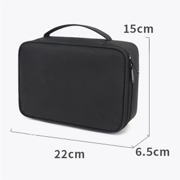 Size S 22x15x6.5cm Accessories Bag Travel Electronics Organiser Portable Waterproof Cables Case