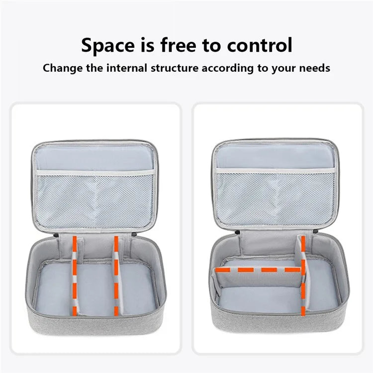 Size S 22x15x6.5cm Accessories Bag Travel Electronics Organiser Portable Waterproof Cables Case