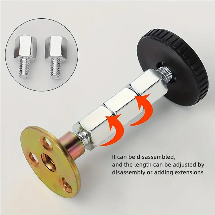 Bed Headboard Stoppers Fixer Adjustable 77-112mm Threaded Bed Frame Anti-Shake Tool