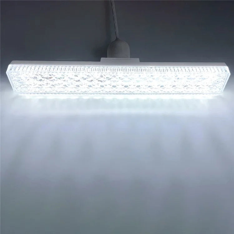 E27 24W LED Crystal Bar Light Energy Saving Bright Indoor Lamp, White Light 40cm