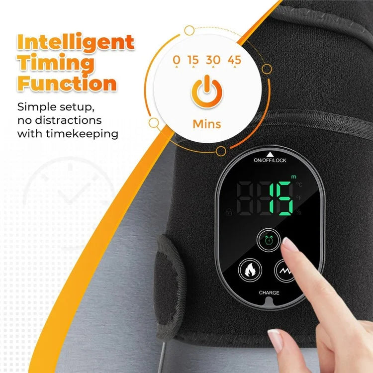 Intelligent 6 Gears Temperature Control Winter Electric Heating Knee Massager Warmer (CE Certified)