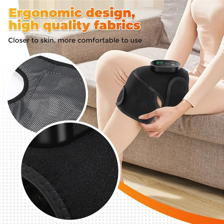 Intelligent 6 Gears Temperature Control Winter Electric Heating Knee Massager Warmer (CE Certified)