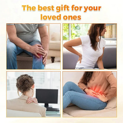 Red Light Therapy Waist Belt Heating Massage Neoprene Infrared Light Wrap for Pain Relief (CE Certified)
