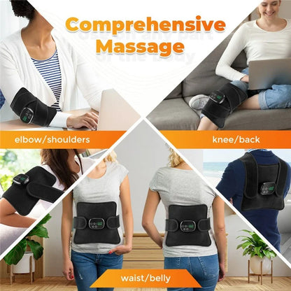 Red Light Therapy Waist Belt Heating Massage Neoprene Infrared Light Wrap for Pain Relief (CE Certified)