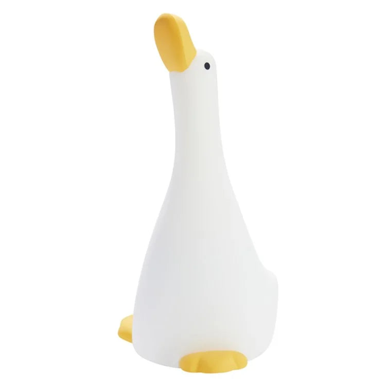Looking-Up Duck Night Light Warm Light Eye Protection Tap Dimmable Table Lamp with Timer