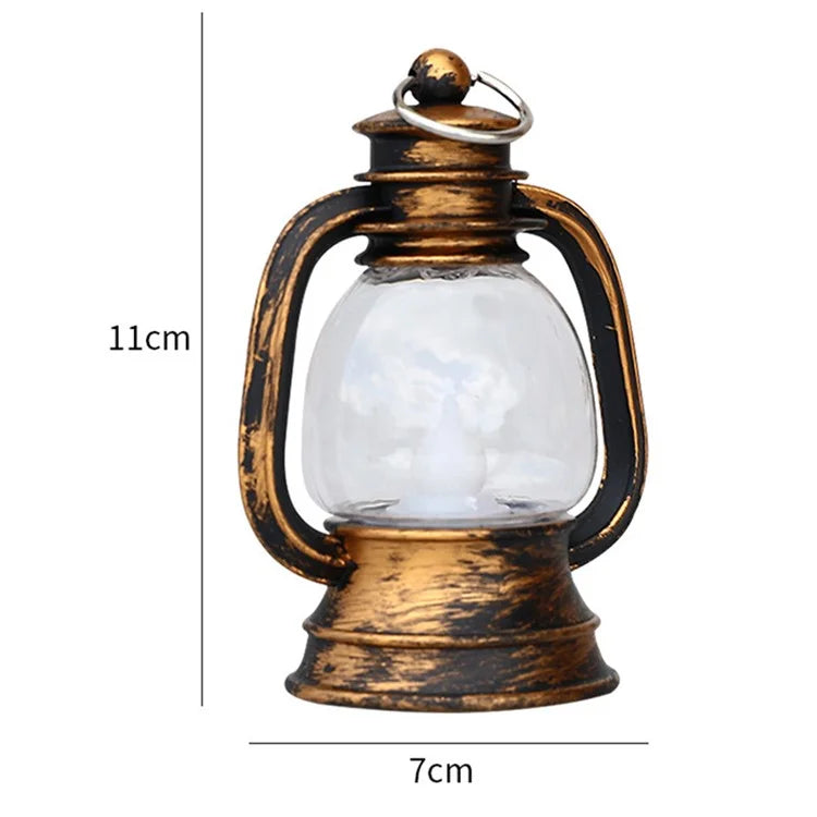 Simulation Candle LED Small Kerosene Lamp Christmas Lantern Night Light