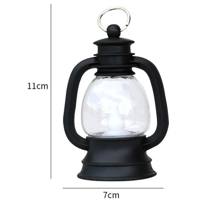 Simulation Candle LED Small Kerosene Lamp Christmas Lantern Night Light
