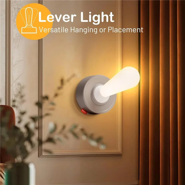 Simple Toggle Lever Switch Small Night Light Creative Corridor Desktop Bedside Lamp
