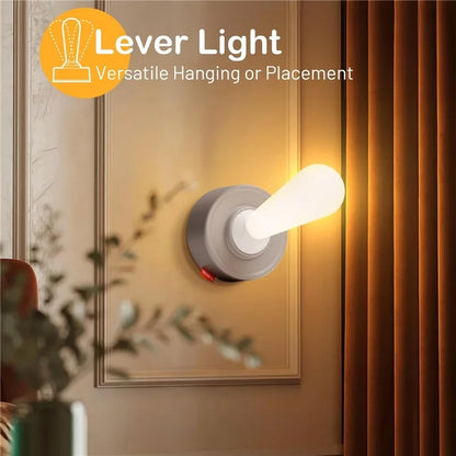 Simple Toggle Lever Switch Small Night Light Creative Corridor Desktop Bedside Lamp