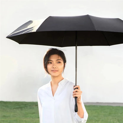 XIAOMIYOUPIN DAILY ELEMENTS 110cm Windproof Automatic Umbrella Three-Fold Sun-Proof Umbrella