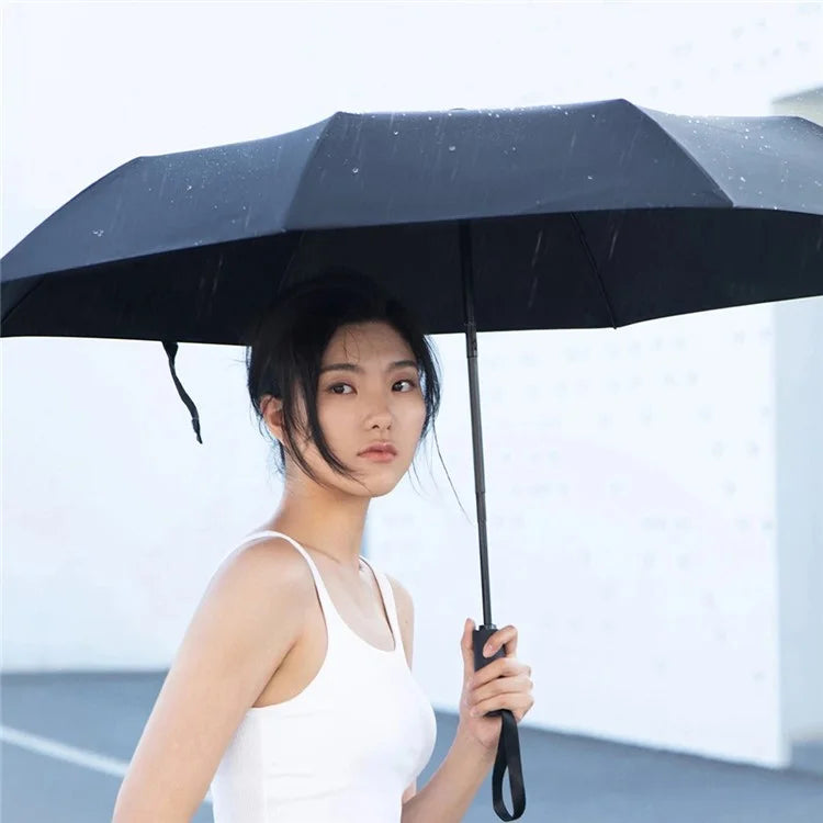 XIAOMIYOUPIN DAILY ELEMENTS 110cm Windproof Automatic Umbrella Three-Fold Sun-Proof Umbrella