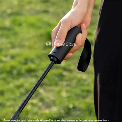 XIAOMIYOUPIN DAILY ELEMENTS 110cm Windproof Automatic Umbrella Three-Fold Sun-Proof Umbrella