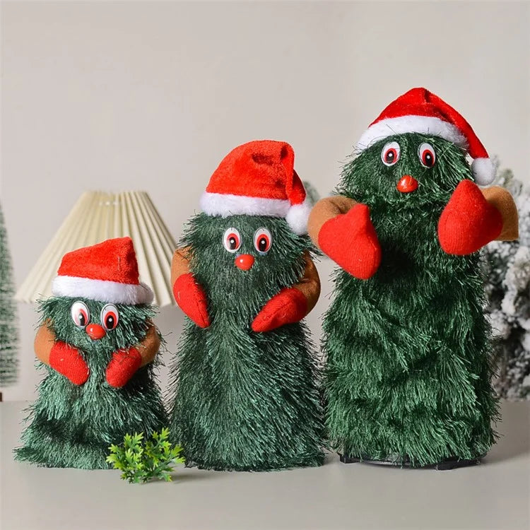 Dancing Christmas Tree Swinging Rotating Music Electric Children's Toy Christmas Gift Ornaments M