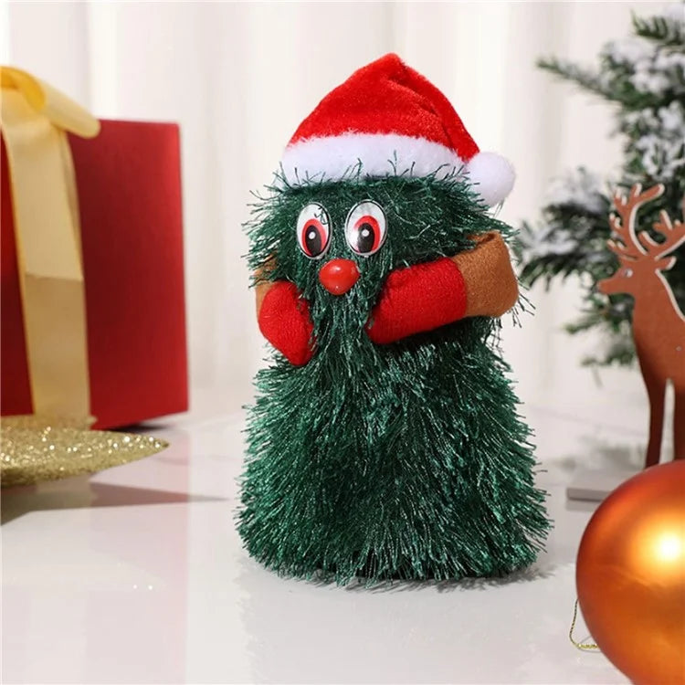 Dancing Christmas Tree Swinging Rotating Music Electric Children's Toy Christmas Gift Ornaments L