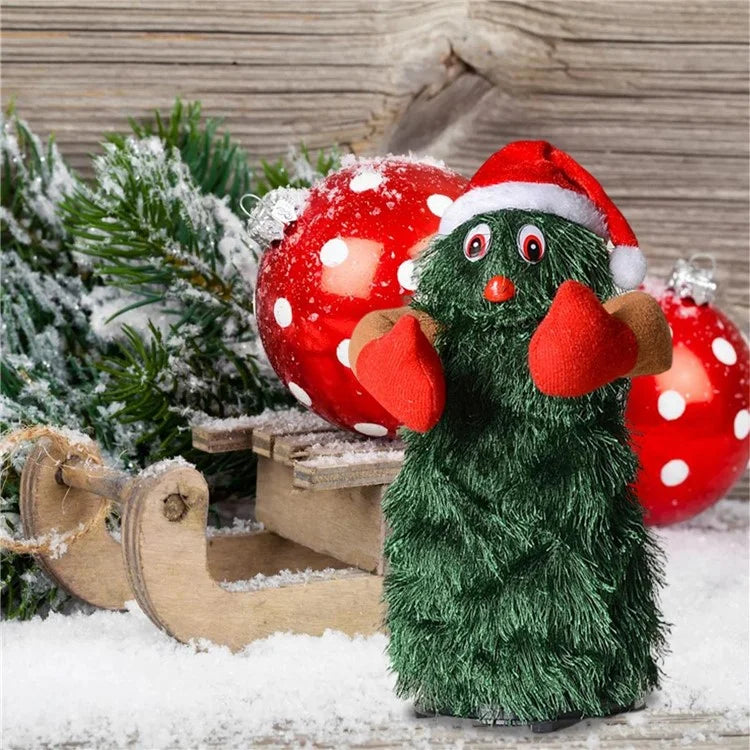 Dancing Christmas Tree Swinging Rotating Music Electric Children's Toy Christmas Gift Ornaments L