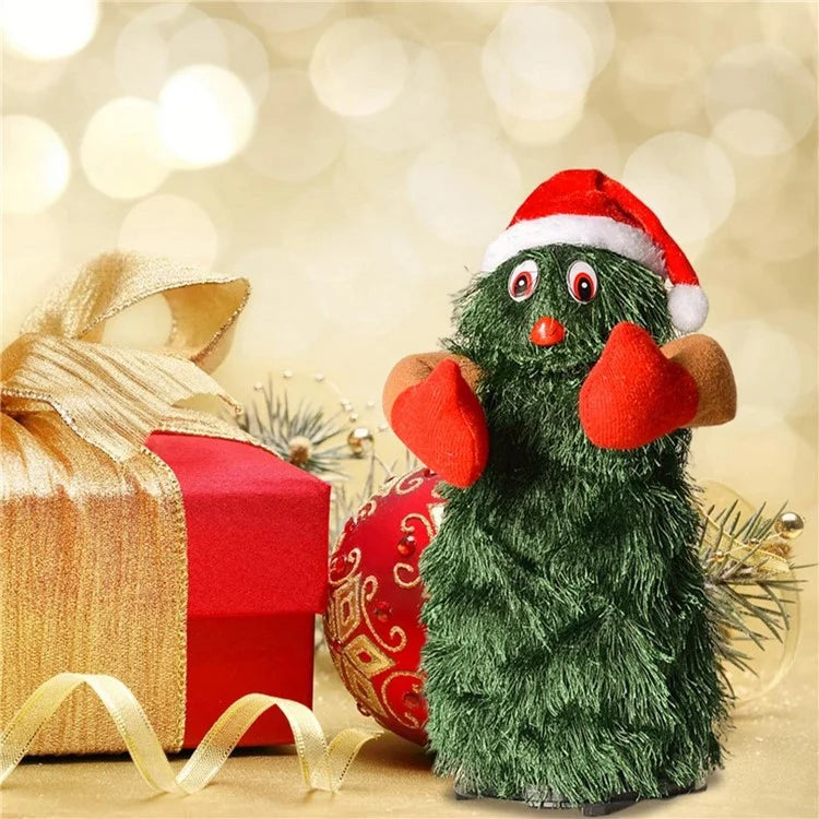 Dancing Christmas Tree Swinging Rotating Music Electric Children's Toy Christmas Gift Ornaments L
