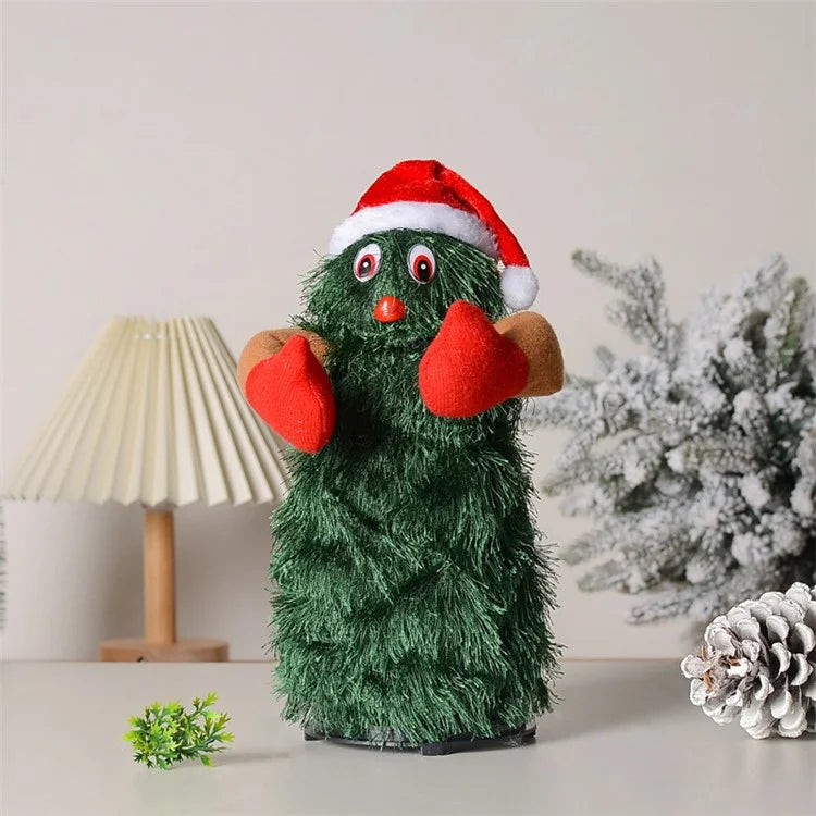 Dancing Christmas Tree Swinging Rotating Music Electric Children's Toy Christmas Gift Ornaments L