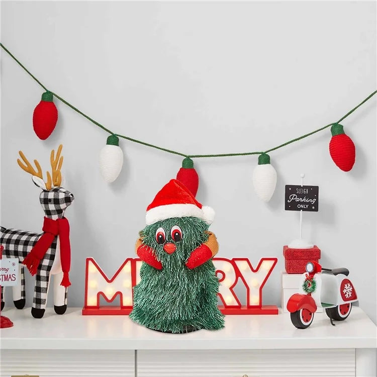 Dancing Christmas Tree Musical Rotating Animated Christmas Decorations for Kids
