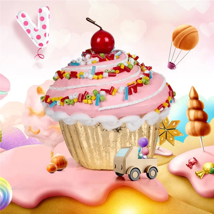 Christmas Cupcake Ornaments Christmas Tree Hanging Dessert Ornament Xmas Tree Pendant Decor