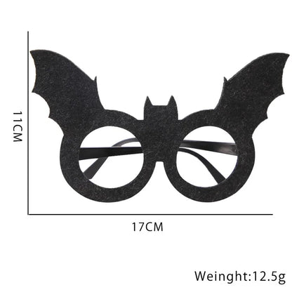 5Pcs / Set Halloween Eyeglasses Spider Pumpkin Ghost Bat Adult Kid Glasses Halloween Photo Props