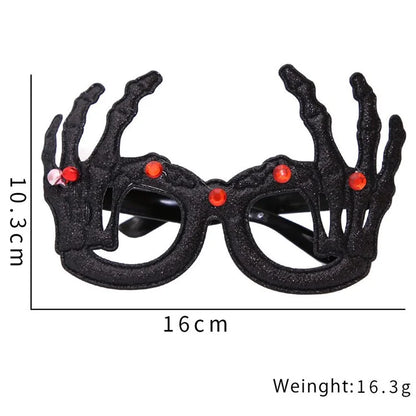 5Pcs / Set Halloween Eyeglasses Spider Pumpkin Ghost Bat Adult Kid Glasses Halloween Photo Props