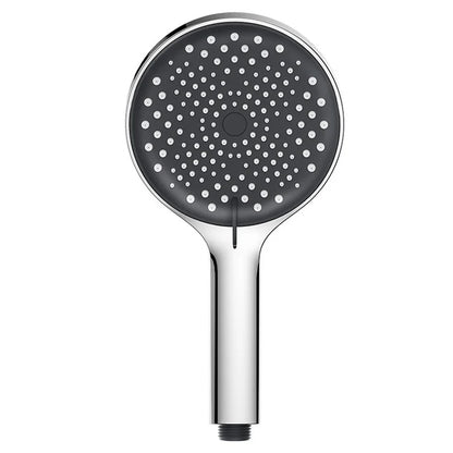 High Pressure Electroplating Finished ABS Rainfall Rain Showerhead Handheld Shower Head