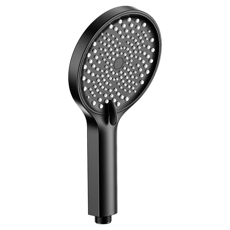 High Pressure Electroplating Finished ABS Rainfall Rain Showerhead Handheld Shower Head