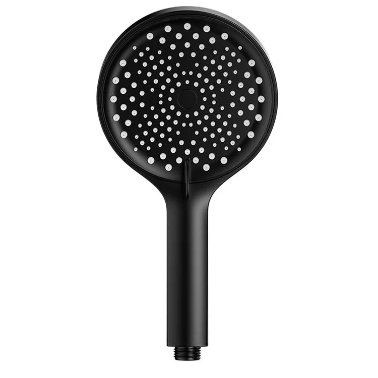 High Pressure Electroplating Finished ABS Rainfall Rain Showerhead Handheld Shower Head