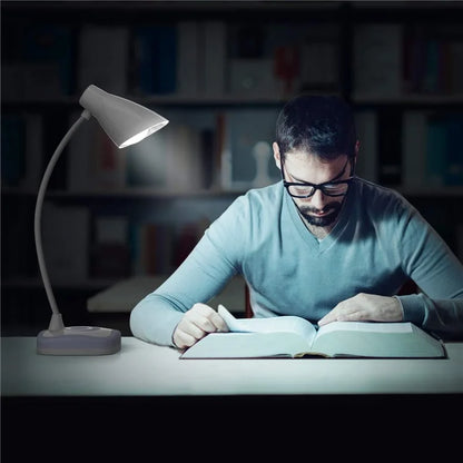 ST-8016F USB Charging Touch Control Desk Lamp Dimmable Night Reading Light with 3 Brightness Modes