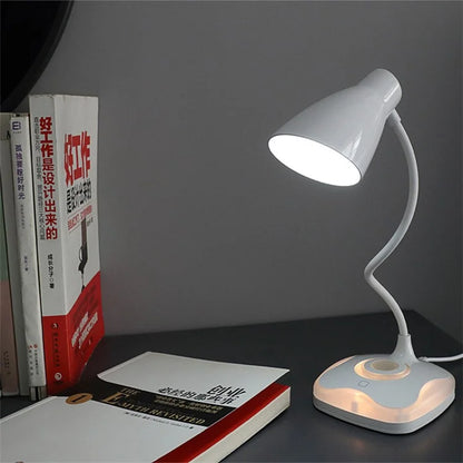 ST-8016F USB Charging Touch Control Desk Lamp Dimmable Night Reading Light with 3 Brightness Modes