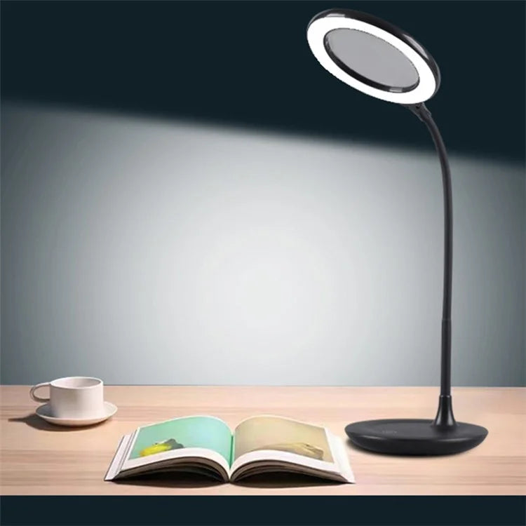 ST-8023 Eye Protection Reading Light Touch Control Desk Lamp with 3 Brightness Modes, Larger Light Circle