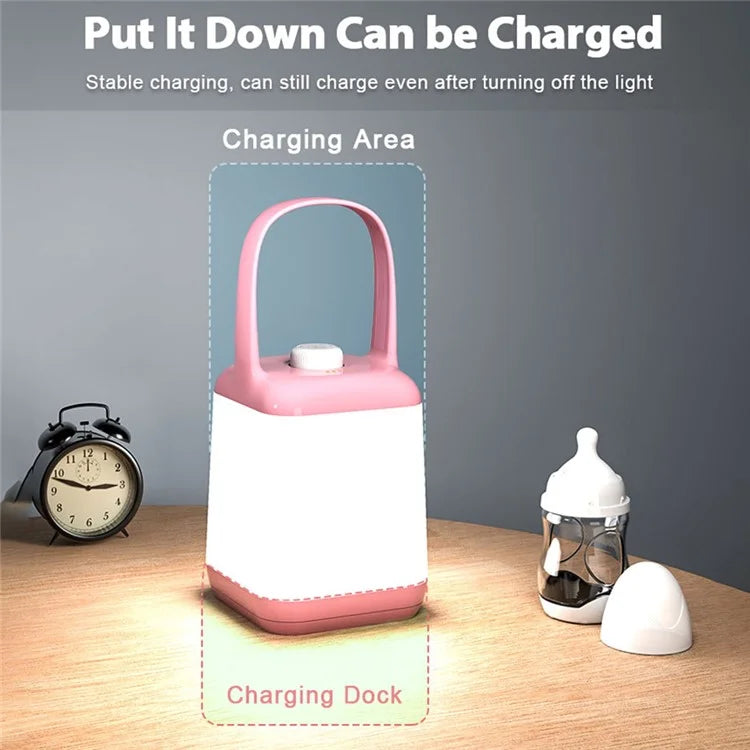 TB-10S Handheld Table Lamp 3 Color Temperature Dimmable Bedside Night Light