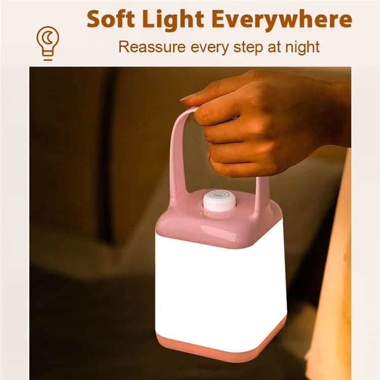 TB-10S Handheld Table Lamp 3 Color Temperature Dimmable Bedside Night Light