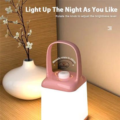 TB-10S Handheld Table Lamp 3 Color Temperature Dimmable Bedside Night Light