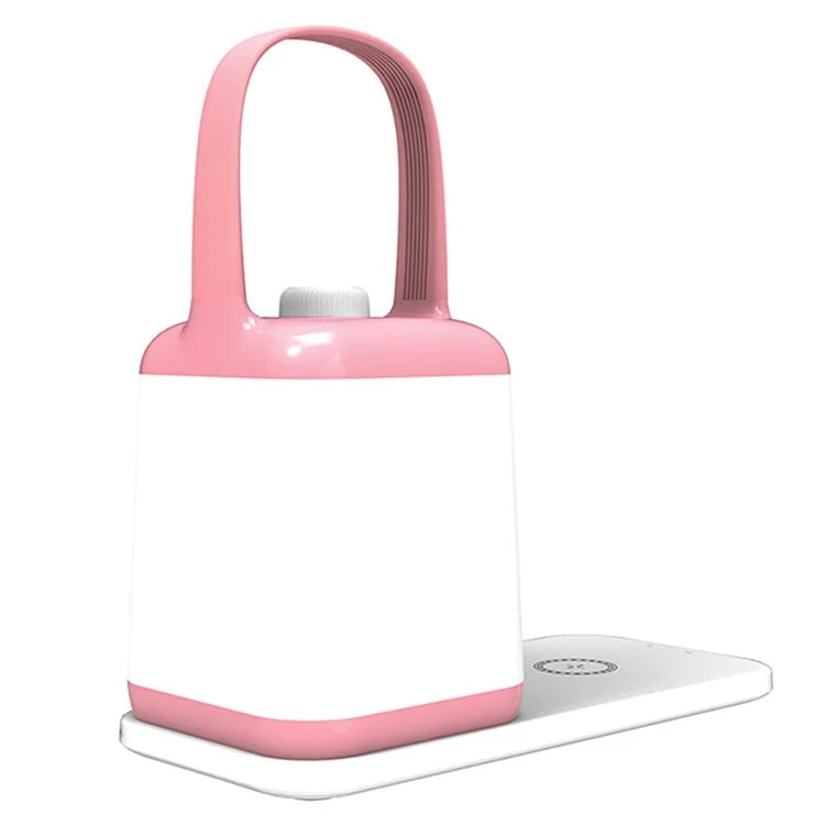 TB-10SW Portable Table Lamp with 5W Wireless Charging Function Dimmable Bedside Night Light