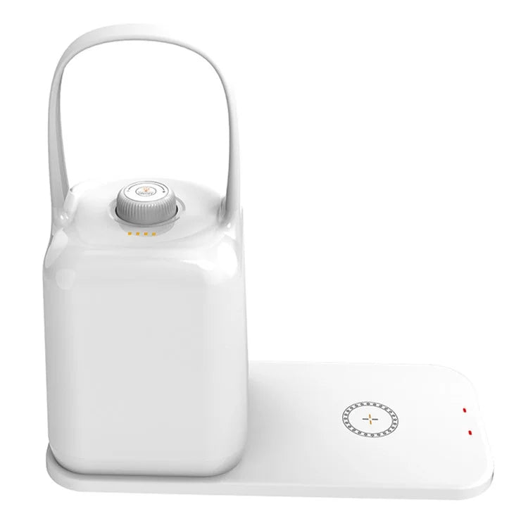 TB-10SW Portable Table Lamp with 5W Wireless Charging Function Dimmable Bedside Night Light