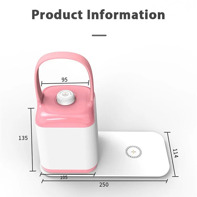 TB-10SW Portable Table Lamp with 5W Wireless Charging Function Dimmable Bedside Night Light